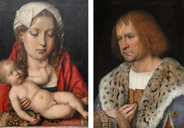 Diptychon Madonna und Kind, Diego de Guevara